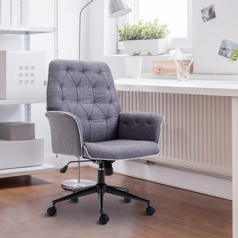 Office Accent Armchair - Gray
