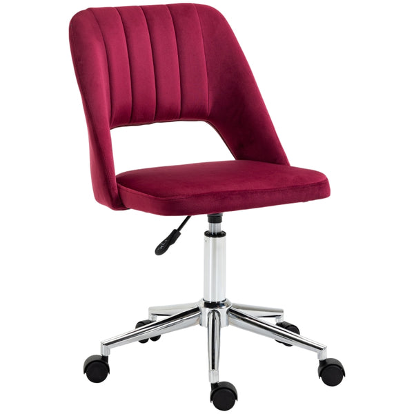 Mid Back Office Chair - Red
