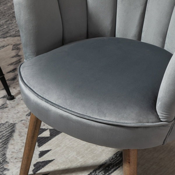 Modern Accent Chair - Dark Gray
