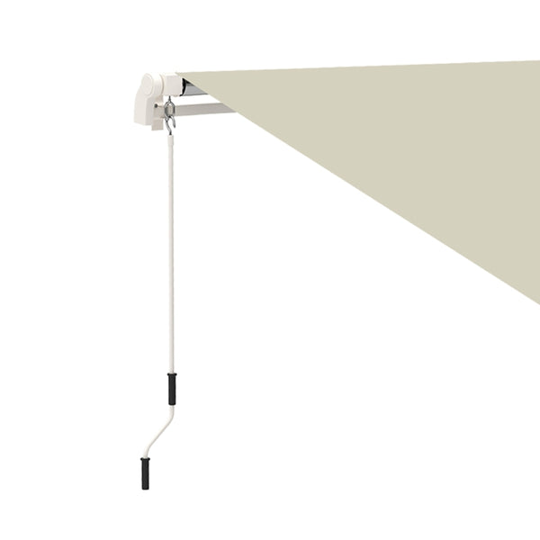 10' x 8' Retractable Awning Fabric Replacement - Cream White