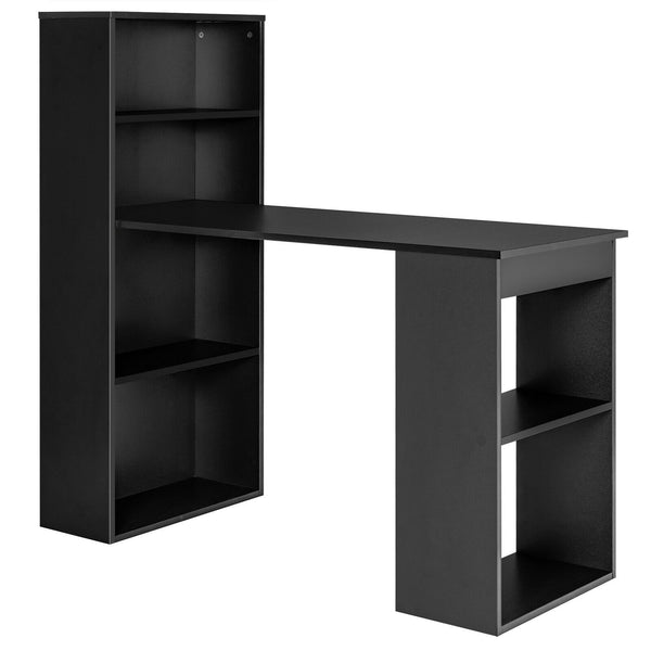 6 Tiered Computer Writing Desk - Black
