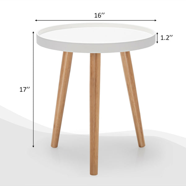 Round Side Sofa Table