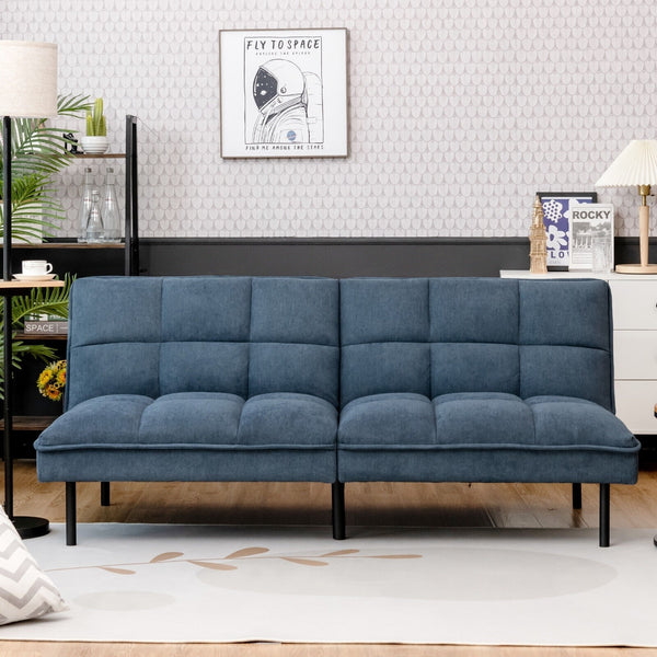 Convertible Sofa Bed - Blue