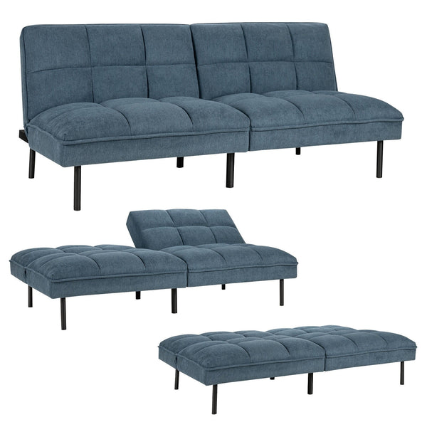 Convertible Sofa Bed - Blue