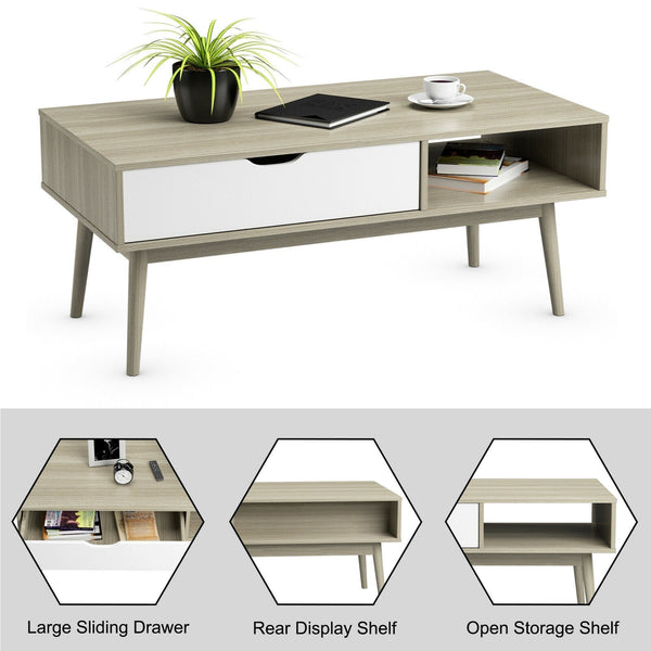 Modern Accent Table - Gray