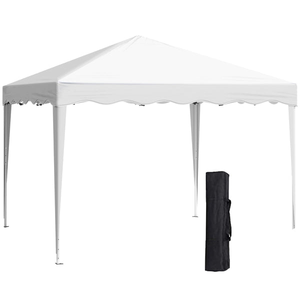 10' x 10' Pop Up Canopy Tent - White