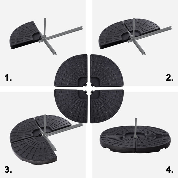 4pc Umbrella Base Weights