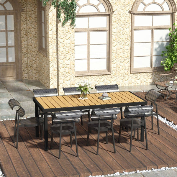Outdoor Patio Dining Table - Natural