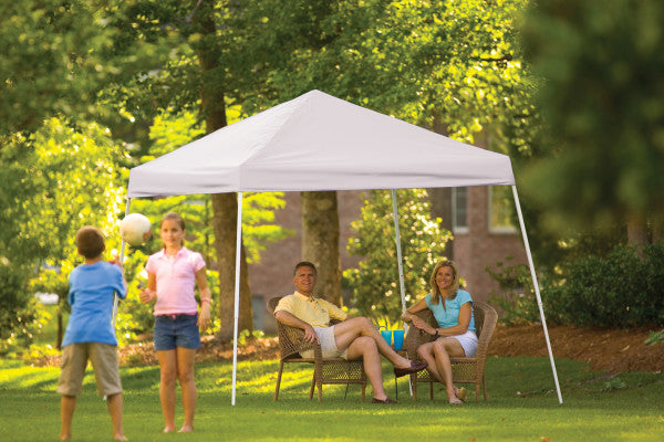 10x10 ft. Sporting Event Slant Leg Heavy Duty Pop-Up Canopy Tent - Assorted Colours