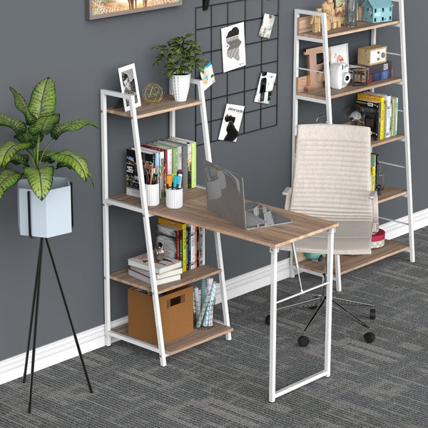 Foldable Office Desk - White