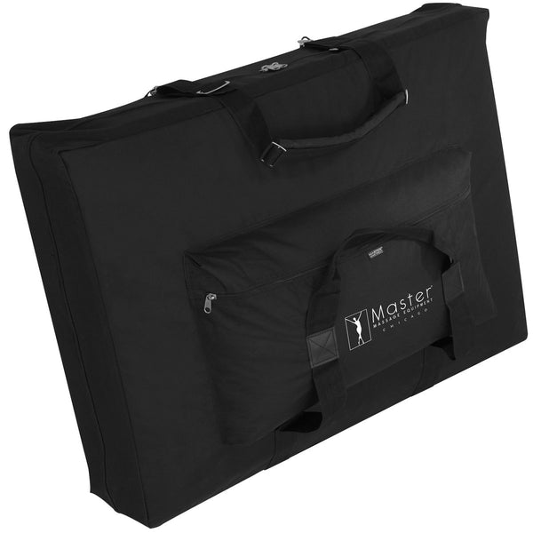 Balboa 30" Premium Portable Massage Table Package, Black with Memory Foam
