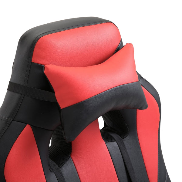 High Back Gaming Computer Home Office Chair - Black and Red