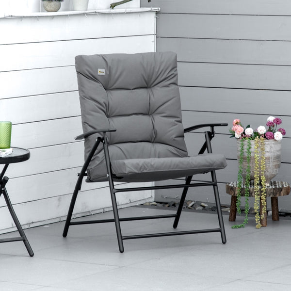 Foldable Outdoor Chair - Gray