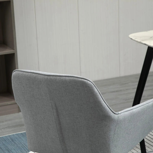 Set of 2 Accent Chairs - Grey