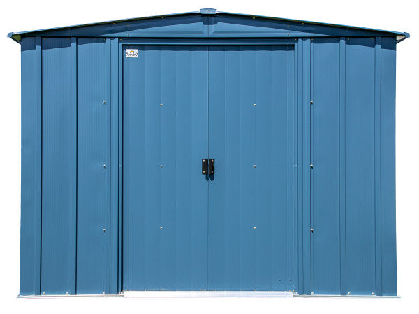 8x6 ft. Arrow Classic Storage Shed - Blue Grey