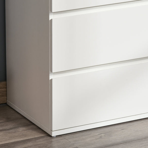 4 Drawer Storage Cupboard - Off White