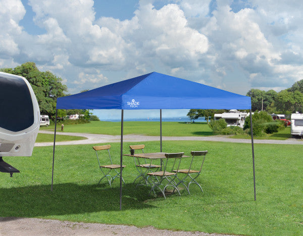 10x10 ft. Shade Tech Straight Leg Standard Pop-Up Canopy Tent - Assorted Colours