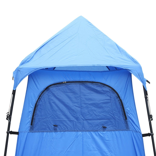 Outdoor Portable Camping Shower Changing Room with Carry Bag - Blue